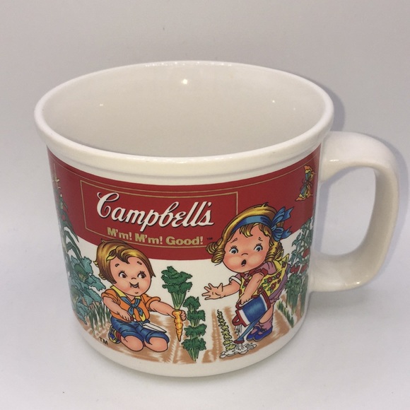 Campbell’s M’m! M’m! Good! Soup Mug Garden Vegetables Campbell's Kids - Picture 10 of 11